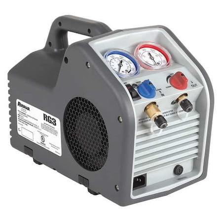 Robinair RG3 Refrigerant Recovery Machine, 2 Ports