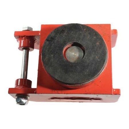 DAYTON MH2MPP904G Swivel Skate Kit, 4 in, Red, Steel
