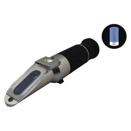 Laxco RHB-82 Refractometer, 7-1/2 in L, +/- -0.3 Perc Acc