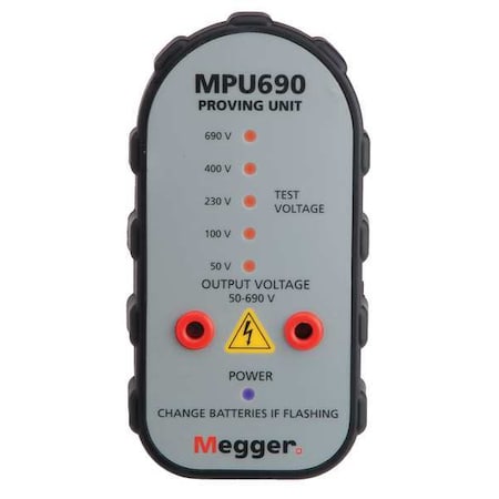 Megger MPU690 Battery-Operated Proving Unit, Up to 690V