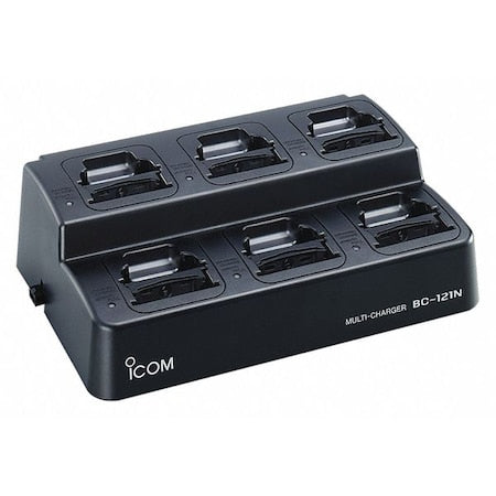 Icom BC121NS Charger, 3 to 4 hr. Charge, 110/220V AC