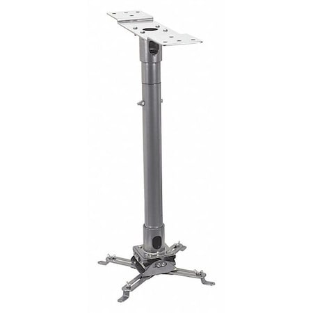 Video Mount Products PMLP Mount Adaptor, Ceiling, 50 lb. Load Cap.