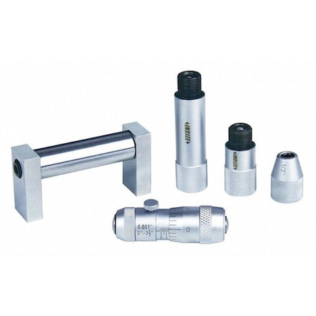 Insize 3222-40 Tubular Inside Micrometer, Plain Thimble