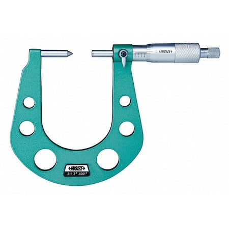 Insize 3288-2 Disk Brake Micrometer, Disk Anvil