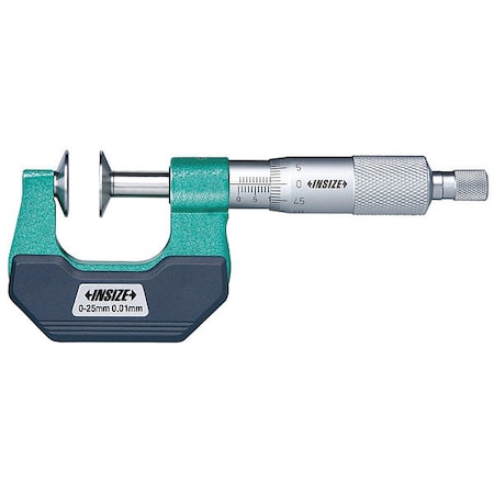 Insize 3294-3 Non-Rotating Spindle Disk Micrometer