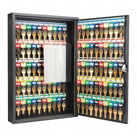 Barska CB12964 Key Cabinet, Steel, Black, 100 Key Capacity