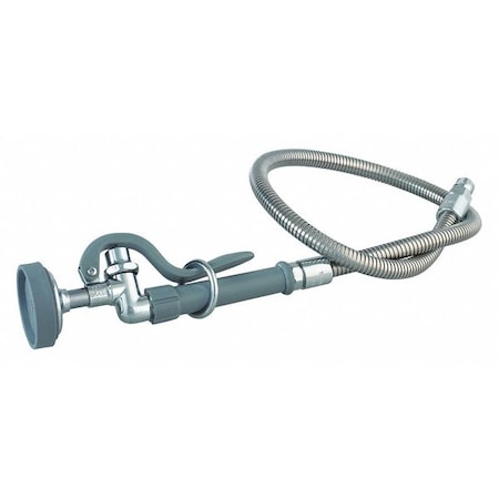 T&S Brass B-0100 Faucet Spray Spring Hose, Handheld Mount