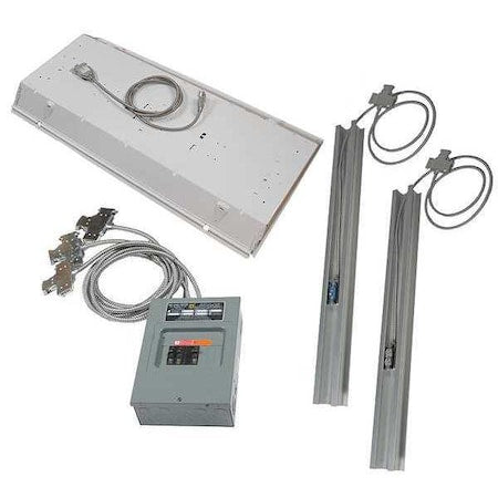 Porta-King MODKITVK1-8x10-W Modular Wiring Kit, 8 in W x 10 in H, White