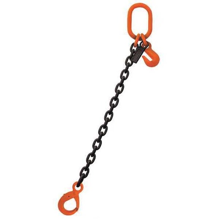 Stren-Flex SF1612G10SOLA Chain Sling, 1/2 in Size, G100,12 ft L, SOL
