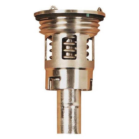 Liquidynamics 195205B DrumValve, 21/2 in, Buttress, StainlessSteel