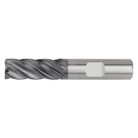 Widia 5V0C16006BW End Mill, AlTiN, 0.6250 in Millng Dia, 5V0C