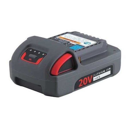 Ingersoll-Rand BL2012 20.0V Li-Ion Battery, 2.5Ah Capacity