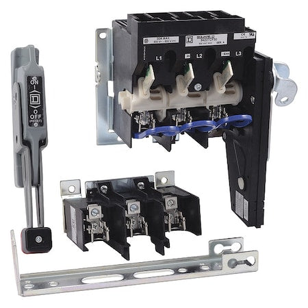 Square D 9422ATEF101 Disconnect Switch, 100 A, 600V AC, Gray