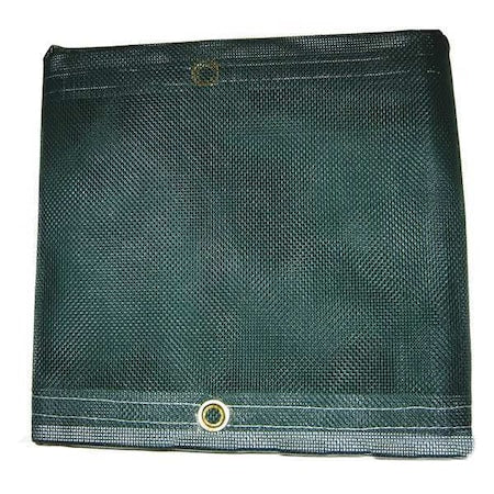 Mauritzon MBT-12-03-2030 Standard Duty Tarp, 19 ft 6 in x 19 ft 6 in, 5 Mil, Green, Vinyl, Tear Resistant, UV Resistant