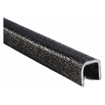 Trim-LOK 1375B3X3/8-250 Trim Seal, PVC, Aluminum, 250 ft Length, 9/16 in Overall Width