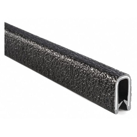 Trim-LOK 1350B2X1/4-100 Trim Seal, PVC, Aluminum, 100 ft Length, 3/4 in Overall Width