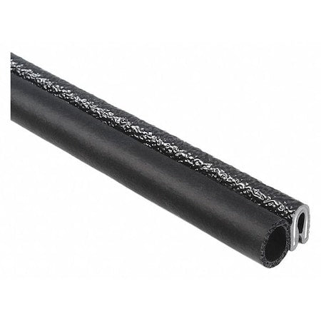 Trim-LOK 3062B3X1/16A-100 Trim Seal, EPDM, 100 ft Length, 5/8 in Overall Width, Style: Trim with a Top Bulb