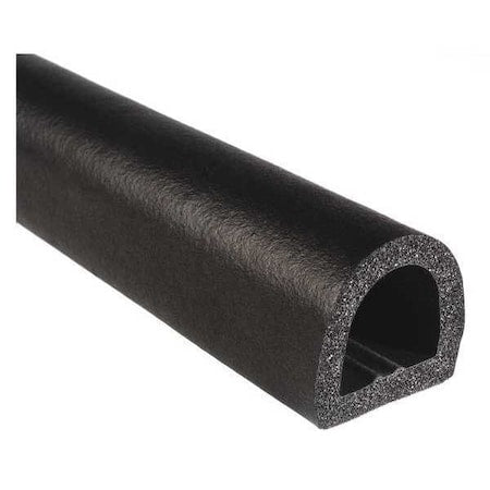 Trim-LOK X5272HT-100 Rubber Seal, D-Shaped, 1