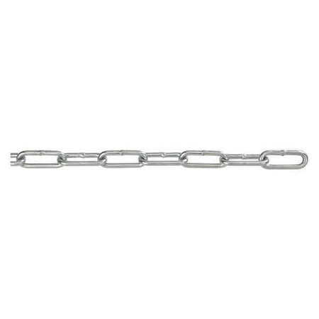 Peerless Chain 6041032 Straight Chain, Carbon Steel, 100' L, 440 lb