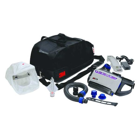 3M TR-600-HKS PAPR System, Versaflo, Hood, Belt-Mount, Integrated, S/M