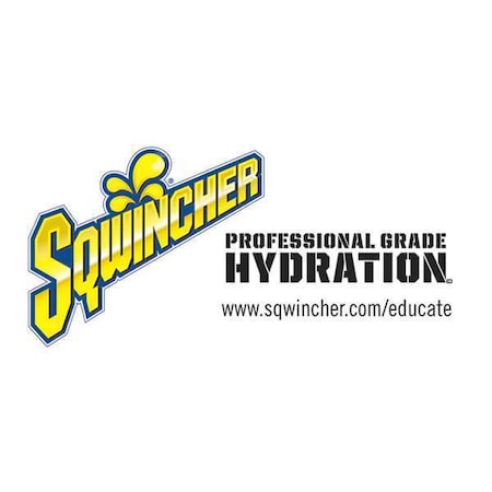 Sqwincher 158700260 Banner, 30 in H x, 72 in W, Nylon