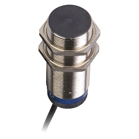 Telemecanique Sensors XSAV11373 Cylindrical, Inductive Proximity Sensor, 36 mm Dia., Brass, 2 m, Bare Wire, 3 Wires, Shielded
