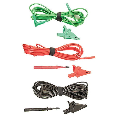 Megger 1004-448 CAT IV 600V Lead Set, 5m, for DLRO100