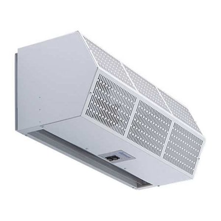 Berner CHD10-1048EJ-080-3X-G Heated Air Curtain, 8kW, 240V, 1882 cfm