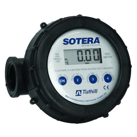 Sotera 825X700 Flowmeter, 100 PSI, 20 GPM, 1 in.