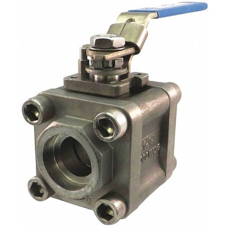 Milwaukee Valve 35RSS1NLL-038 Ball Valve, 2-Way, 3/8