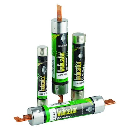 Littelfuse LSRK225 UL Class Fuse, RK1 Class, Time-Delay, 225A, 600V AC, Non-Indicating