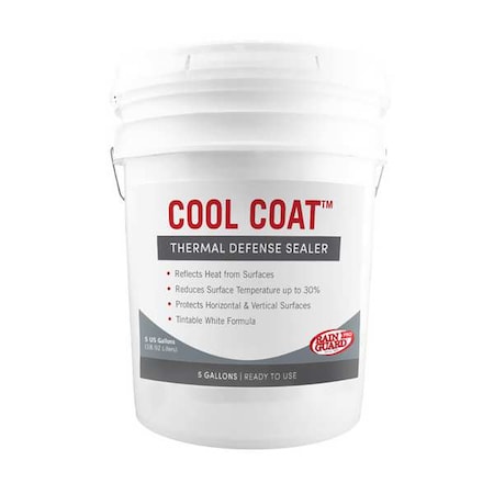 Rainguard SP-2005 Thermal Barrier, White, 5 gal, Bucket