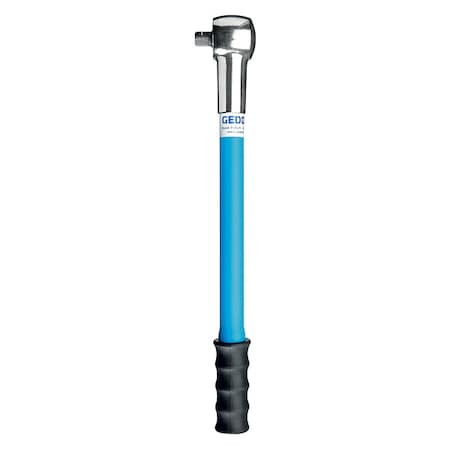 Gedore 759-03 Torque Wrench, Cmfrt Grip, 18-1/8 in. L, CW