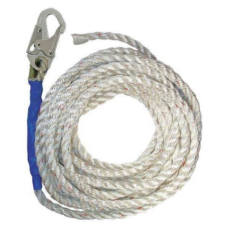 Condor G8200T Vertical Lifeline, 100 ft Length, 310 lb. Weight Capacity