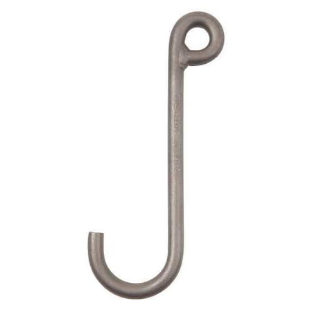 Peerless Chain JAA100 J-Hook, Alloy Steel, 4 in, 2,000 lb, G80
