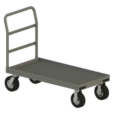 Durham MFG EPTLU24728PN95 Platform Truck, Gray, Steel, 1,200 lb