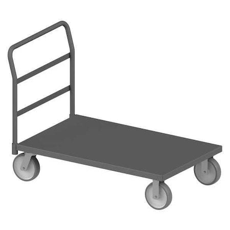 Durham MFG EPT30608PU95 Platform Truck, Gray, Steel, 3,600 lb