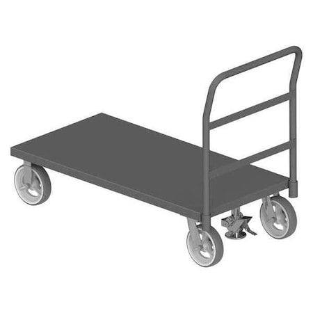 Durham MFG EPTFL30608MR95 Platform Truck, Gray, Steel, 2,400 lb