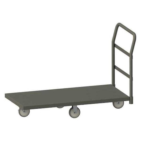 Durham MFG EPTD30365PU95 Platform Truck, Gray, Steel, 1,400 lb