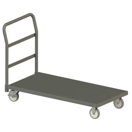 Durham MFG EPT24485PU95 Platform Truck, Gray, Steel, 1,400 lb