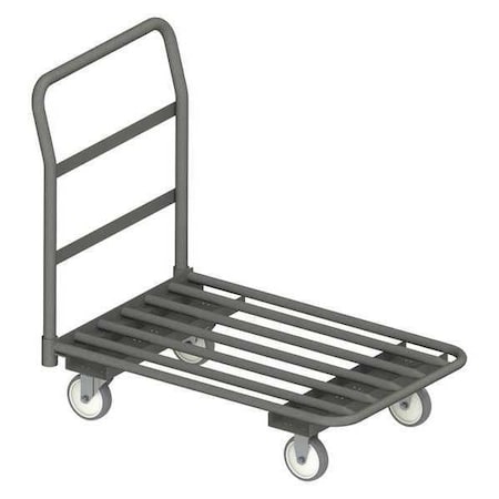 Durham MFG EPTT243695 Platform Truck, Gray, Steel, 1,400 lb