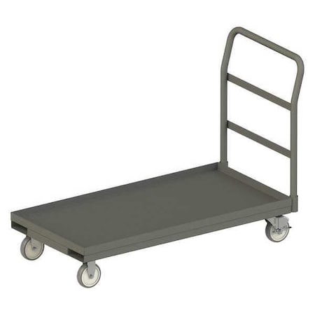 Durham MFG EPTLU18365PU95 Platform Truck, 1400 lb, 36 in x 18 in, 39 in H
