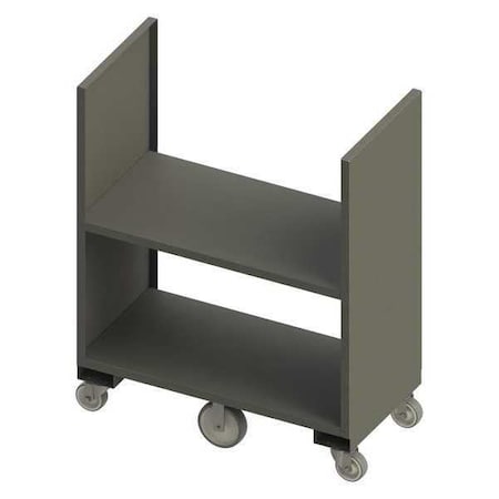 Durham MFG 2SPT12G244825/8PU95 Platform Truck, 2000 lb, 24 in x 48 in, 58 in H