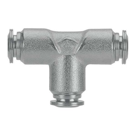 Aignep USA 60230X-12 Push-Fit Tee Fitting, Push-to-Connect x Push-to-Connect x Push-to-Connect, 12 mm Tube OD