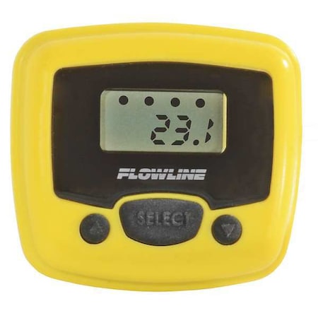Flowline LI40-1001 Level Indicator, Panel Mount, 4 Relays, LCD