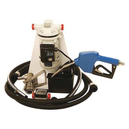Liquidynamics DS15H20TASXXRSV Electric Operated Drum Pump, 115V AC, 8 Max. Flow Rate, 1/10 HP, Polypropylene, 3/4
