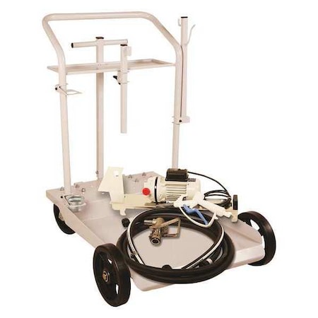 Liquidynamics DT15H12XMPC8RSV Electric Operated Drum Pump, 115V AC, 8 Max. Flow Rate, 1/10 HP, Polypropylene, 3/4