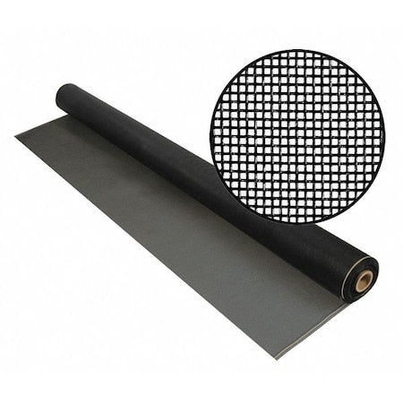 Phifer 3003521 Door and Window Screen, Fiberglass, 72 in W, 100 ft L, 0.013 in Wire Dia, Charcoal