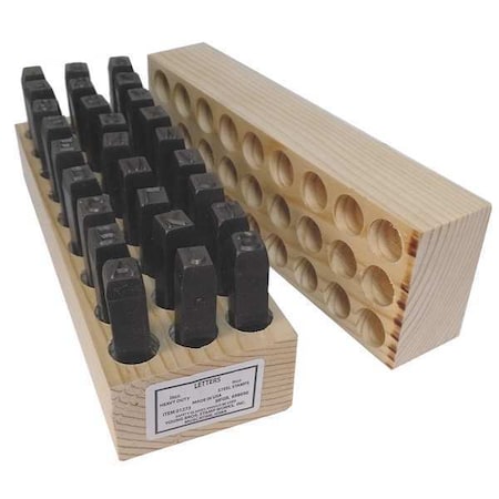 Young Bros Stamp Works 07273 Steel Stamps Set, 3