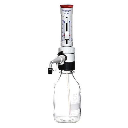 Wheaton W845022 Bot Top Dspnsr, 10 mL, Min 1 mL-Max 10 mL